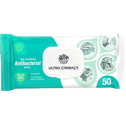 Antibacterial Wet Wipes 50pcs
