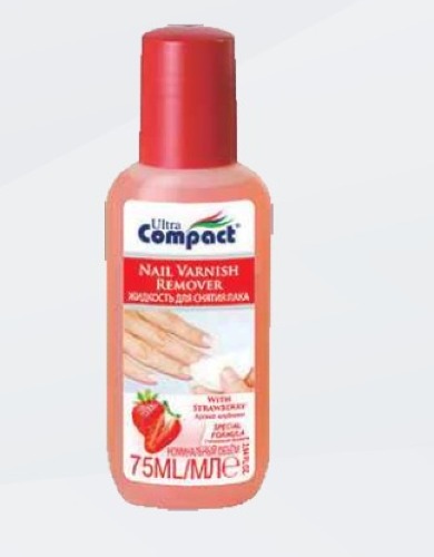 Nail Varnish Remover Strawberry 75ml