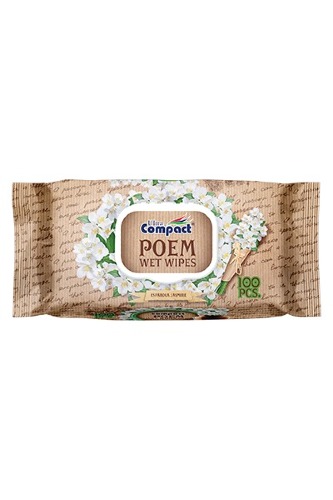 Poem Wet Wipes Espanola Jasmine 100pcs