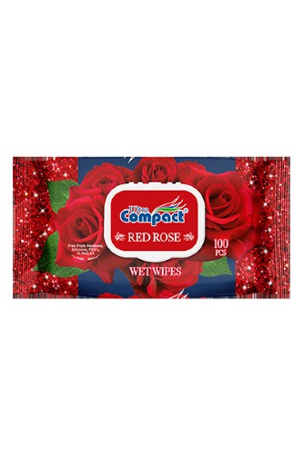 Red Rose Wet Wipes 100pcs