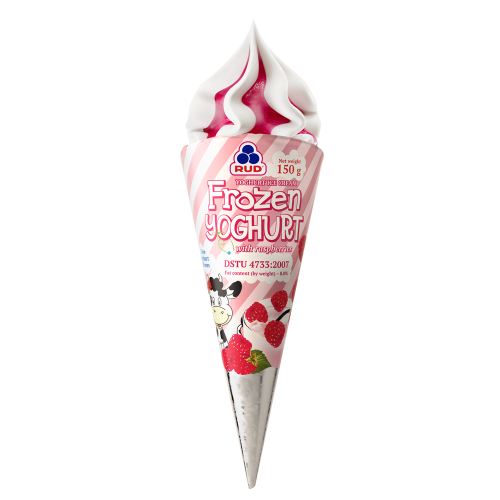 Frozen Yogurt with Raspberries 150g