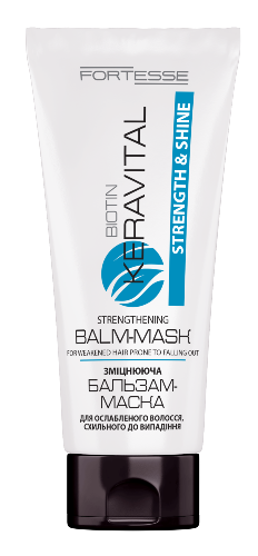 Balm-Mask for Weakened Hair Prone to Falling Out 