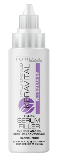 Serum-Filler for Hair Lacking Moisture and Volume