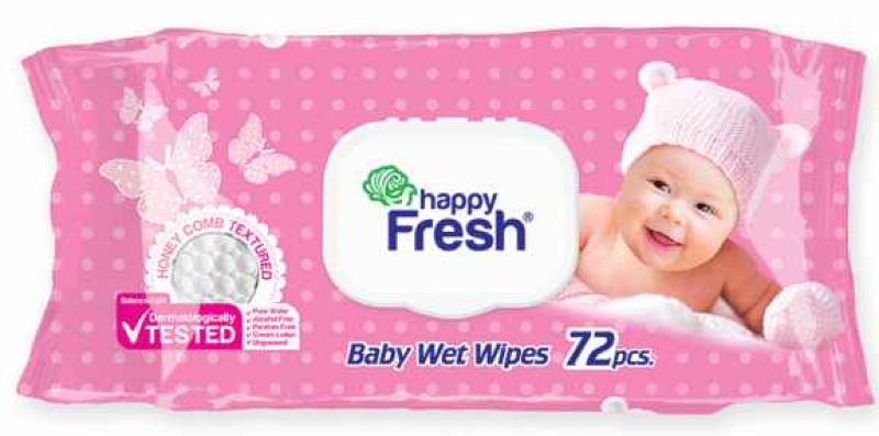 Baby Wet Wipes 72 pcs.