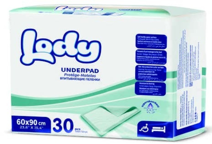 Underpad 30 pcs. 60 * 90 cm