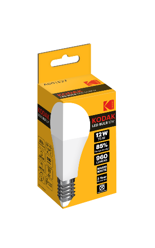 Kodak ნათურა A60 12W თბილი ნათება
